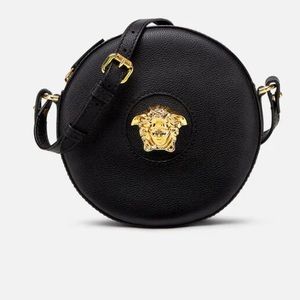 Versace LA MEDUSA ROUND CAMERA BAG
